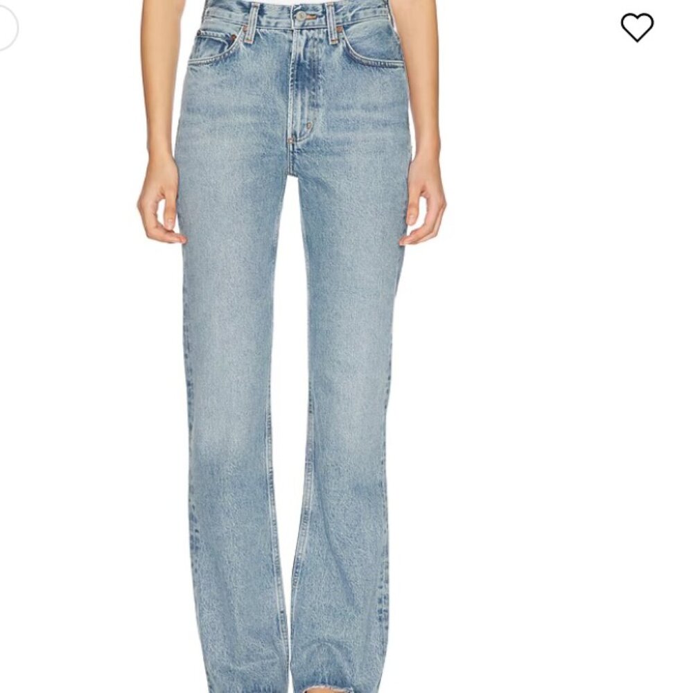 AGOLDE 90's HIGH RISE WIDE LEG JEANS SZ 26 NWOT